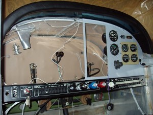 Cessna 180 Skywagon Instrument Panel under restoriation - Tailwheel