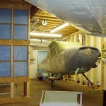 The Cessna 180 Skywagon in the paint booth - Tailwheel
