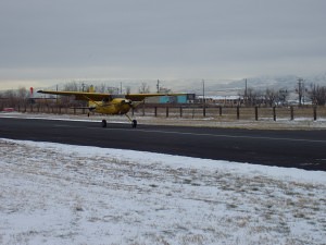 Restored Cessna 180 Skywagon at KBTF - Tailwheel