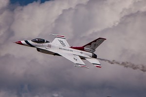 Thunderbirds at Hill Air Force base air show