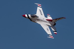 Thunderbirds at Hill Air Force base air show