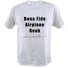 An aviation geeks shirt