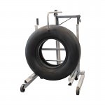 Wheel stand for aircraft wheels - Changing Your Own aircraft Tires