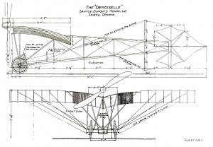 The plans for Alberto Santos-Dumont's Demoiselle - History of the Experimental Certificate