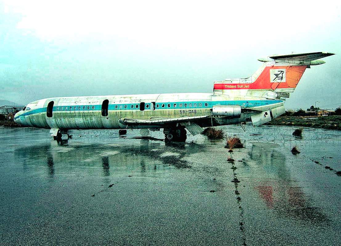 Abandoned Aircraft at one of many abandoned airports - Gost Airports, Top 10 Articles of 2014