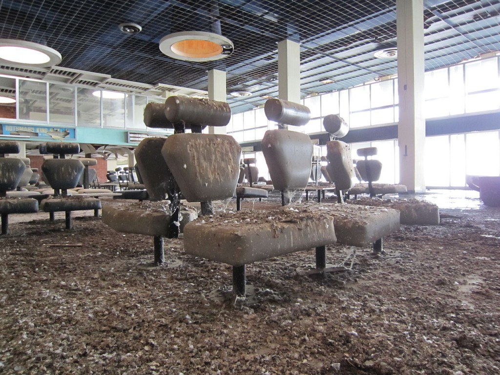 Nicosia International Airport inside terminal - Ghost Airports