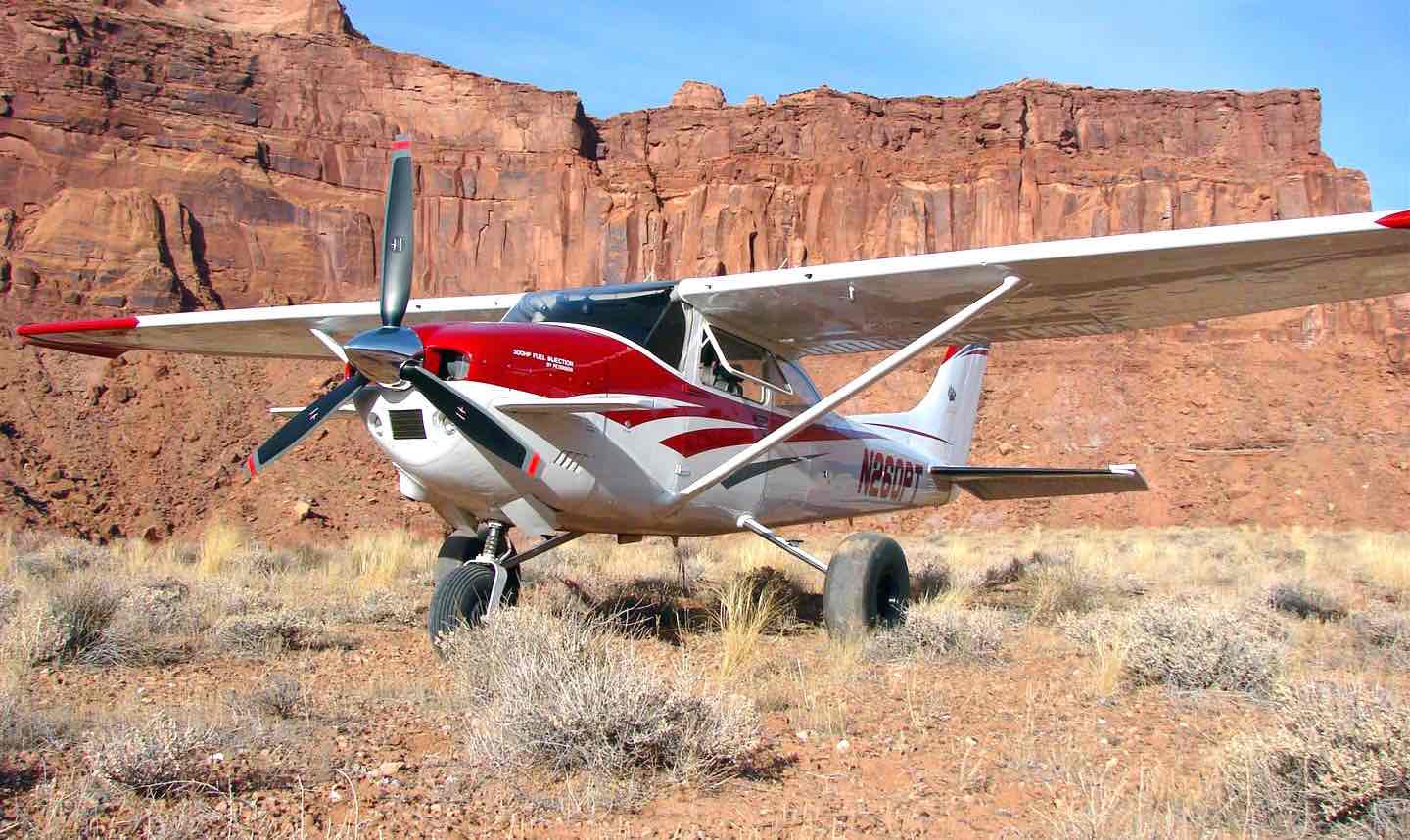 Landing at an aistrip in the San Rafael Swell of Southern Utah - King Katmai: Unbeatable Safety and Performance