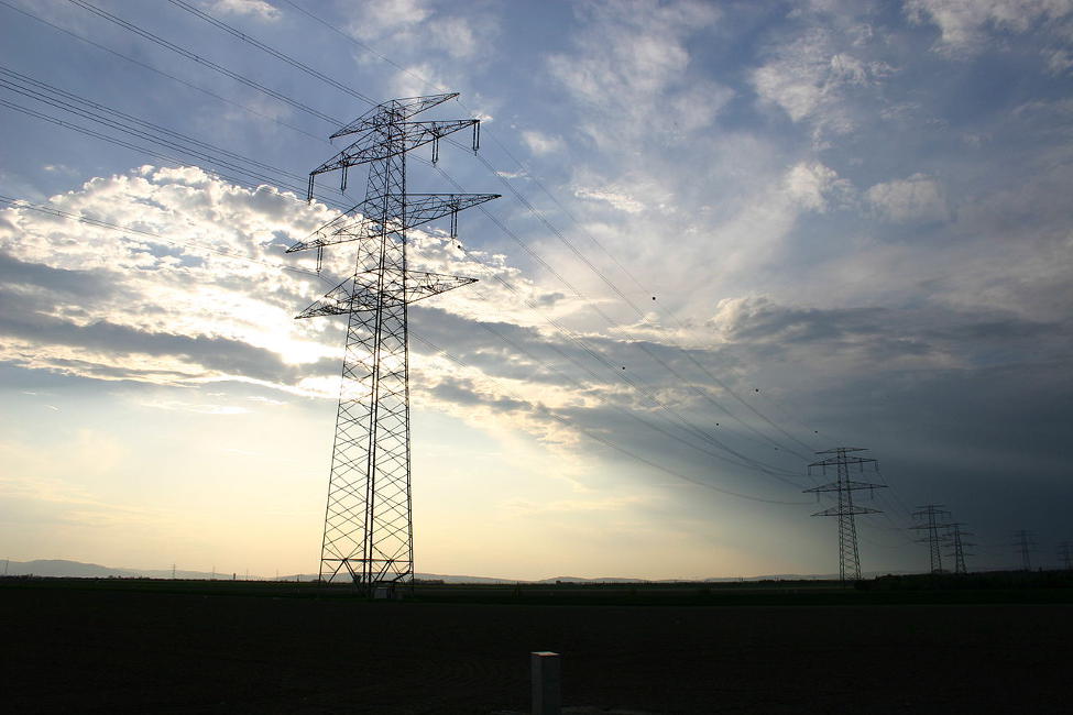 High voltage transmission towers and wires, which can present a problem for private pilots flying a helicopter.