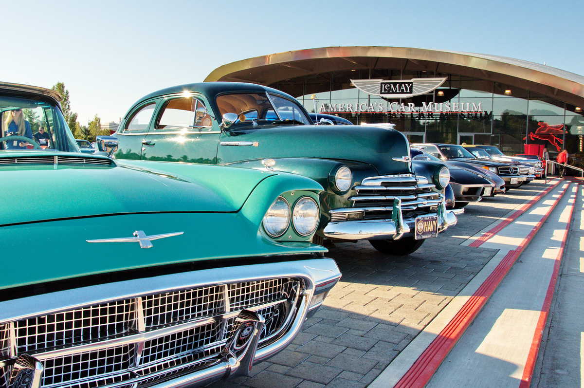 The Lemay America's Car Museum, which houses North America's largest collection of classic cars.