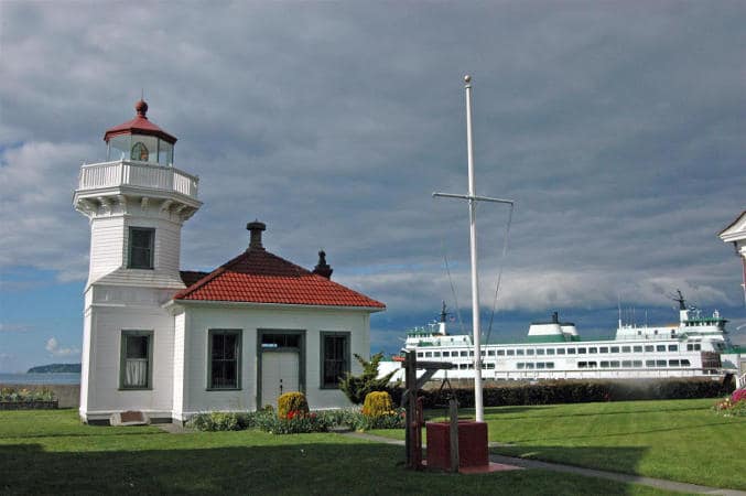 The Mukilteo Lighthouse and Ferry - Paine Field and the Boeing Factory Tour
