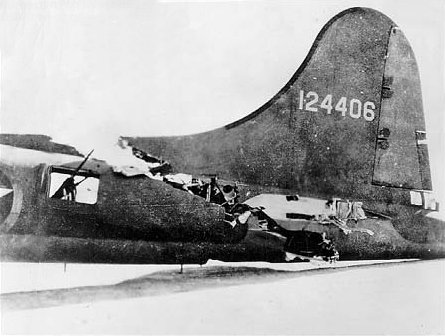 B-17 All American tail