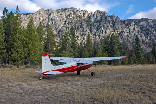 A Cessna 180 Skywagon at Greene Valley Ranch
