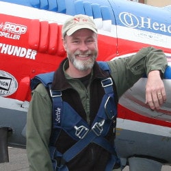 Photo of private pilot and CFI Rich Stowell