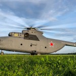 The Mi-26, the world's largest helicopter