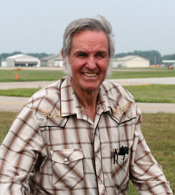Pilot, engineer and aircraft designer Burt Rutan