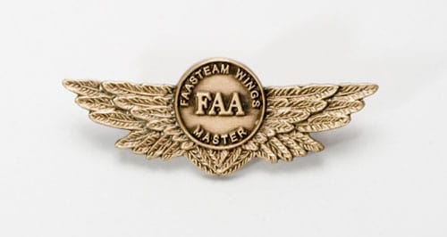 The FAA WINGS program master pin