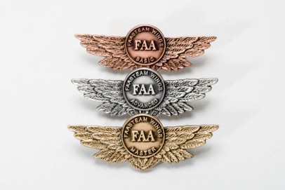 The FAA WINGS program pins