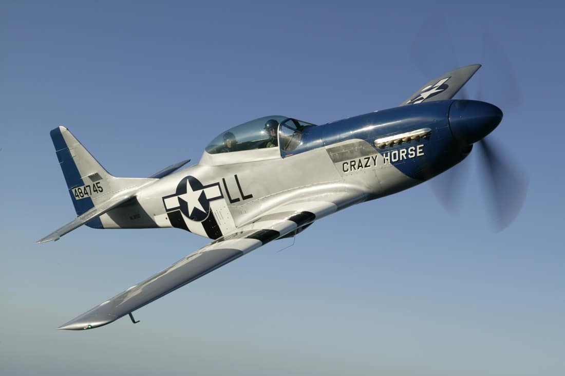 The Stallions P-51 Crazy Horse in flight - Win An All Expenses Paid Trip To Sun 'n Fun 2017