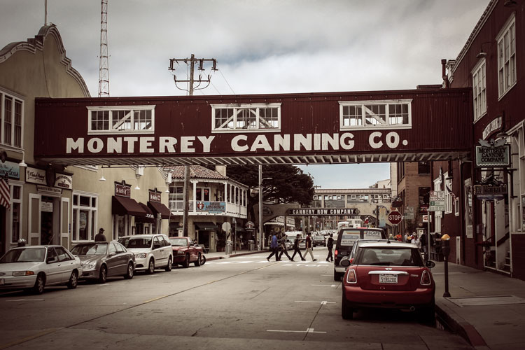 Cannery Row in Monterey Bay