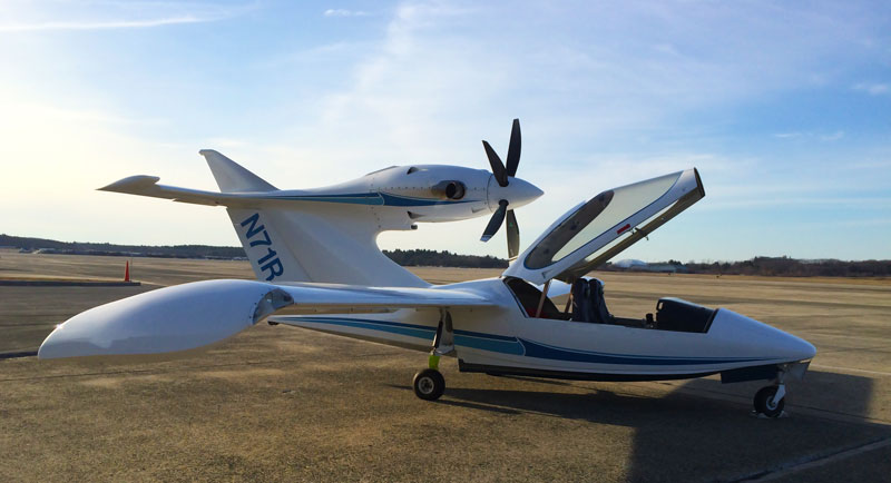 Super Seawind Aircraft parked at airport