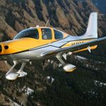 The Cirrus SR22T, Capable of being equipped with the Cirrus Perception platform