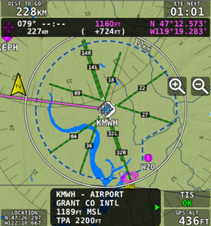 Extended Runways as part of SkyVIew software update