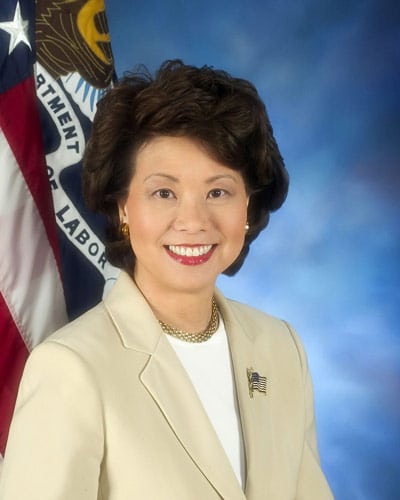 Elaine Chao, President-elect Donald Trump's Secretary of Transportation