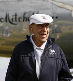 Doolittle Raid veteran Dick Cole at EAA AirVenture 2012, who will also be attending EAA AirVenture 2017