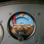 Attitude Indicator on an instrument panel, the subject of