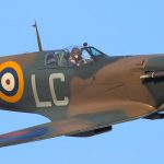 A Supermarine Spitfire used in the movie Dunkirk