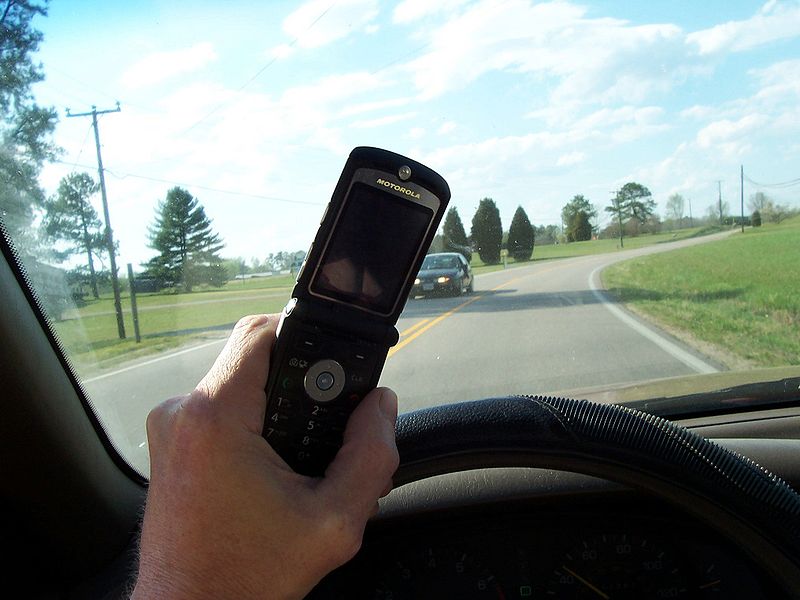 Texting while driving can lead to accidents - Texting and Flying