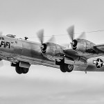 B29 Superfortress 'Fifi' takes off
