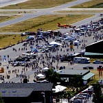 Truckee Tahoe airport during the festival
