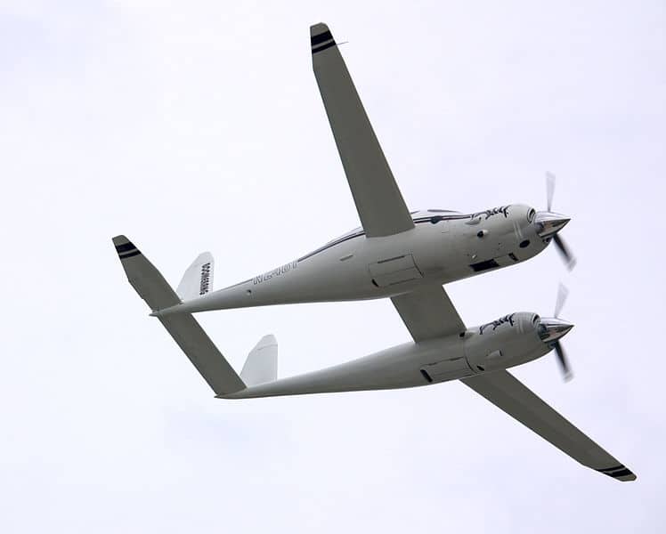 The Rutan Boomerang in flight - History of the Experimental Certificate