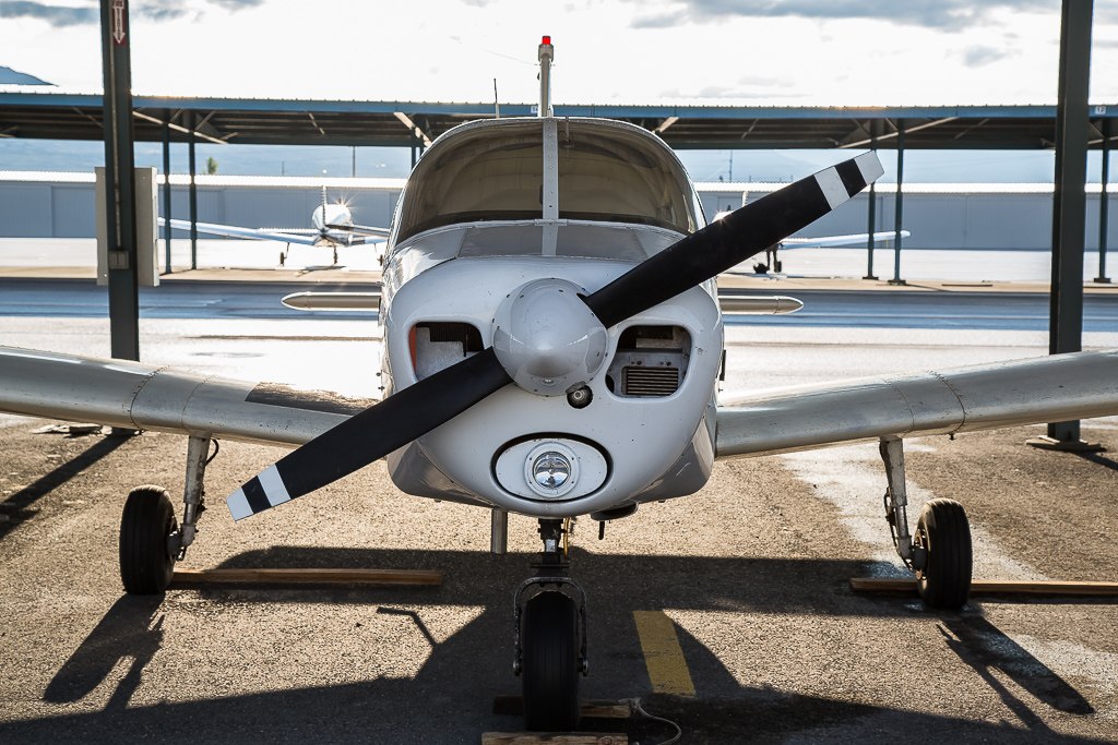 Piper Cherokee airplane in parking - Top 10 Articles of 2014