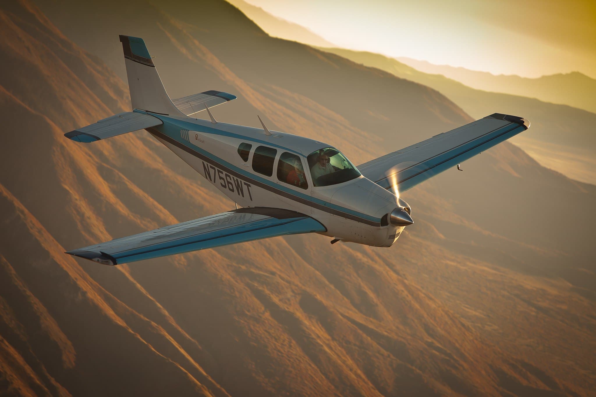 Beechcraft Bonanza - one of many high-performance airplanes