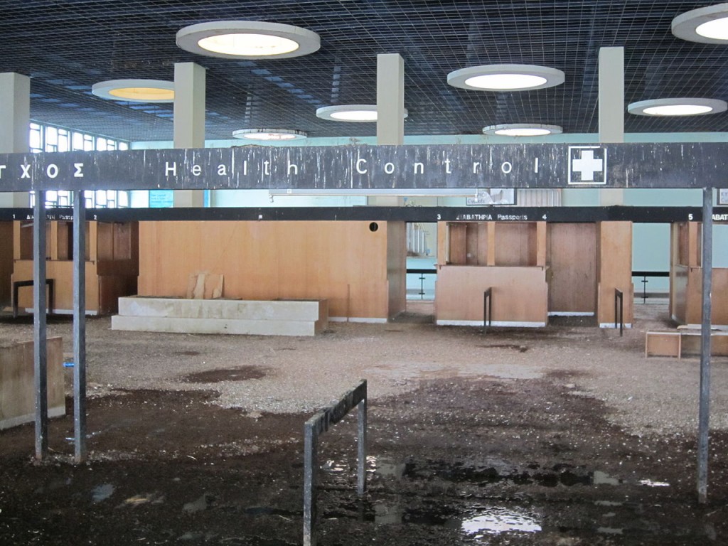 Nicosia International Airport health counter - Ghost Aiports