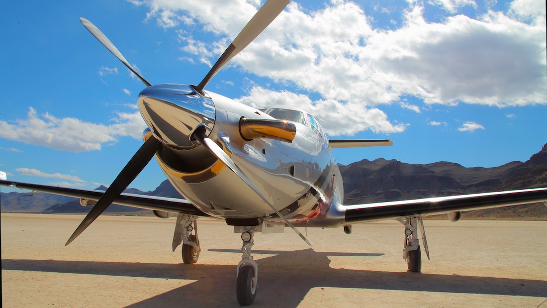 Pilatus PC-12 NG at Ibex Hardpan - Top 10 Articles of 2014