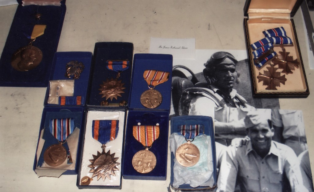 The awards of WW2 Navy pilot Nat Adams - 271 Days of Combat