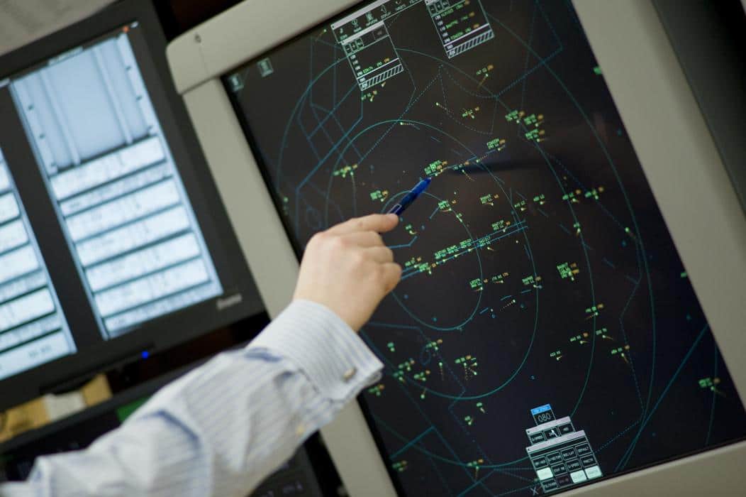 Air Traffic Control screen - FAA Hiring Scandal Follow Up
