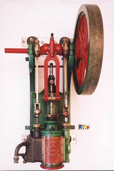 Otto Lilienthal's tubular steam engine