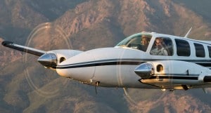 Pilots in the cockpit of a Beechcraft Baron 58TC - The 24 Traits of the Pilot Personality