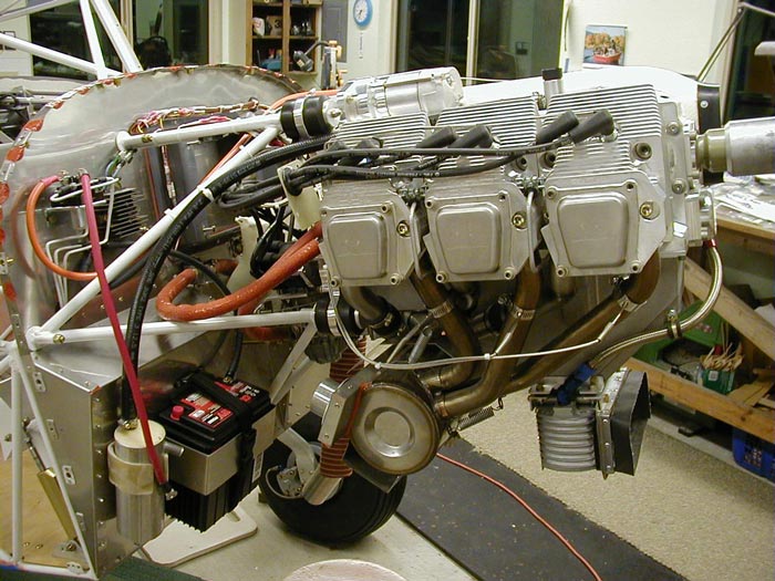 The Jabiru 3300 engine going into a Kitfox airplane