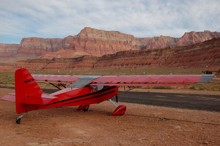 The Kitfox in redrock country