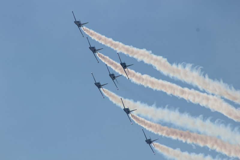 Airshow performers at the 2016 Sun n' Fun International Fly-In and Expo