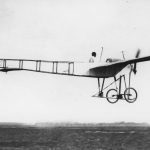 Clyde Cessna flying the Silverwing aircraft