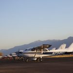 A collection of general aviation aircraft on the runway - FAA To Offer GA Pilots Rebate For Purchasing ADS-B Out Avionics