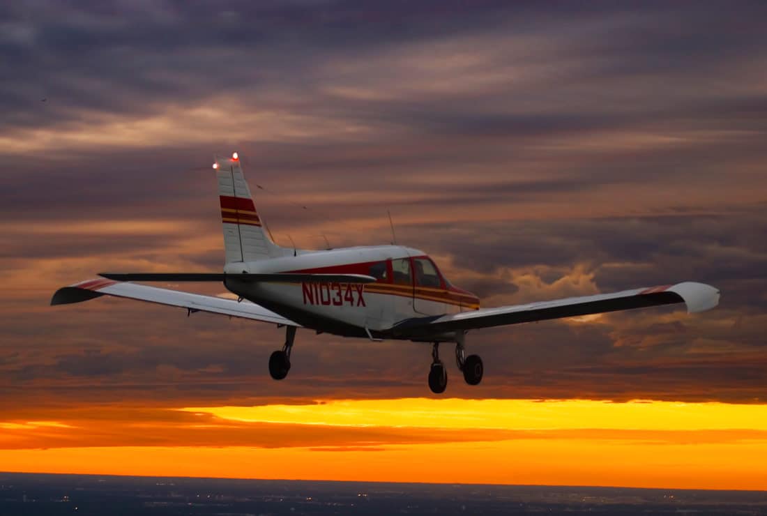 Piper PA-28 In flight - Third Class Medical Reform Language Passed By Senate a Third Time
