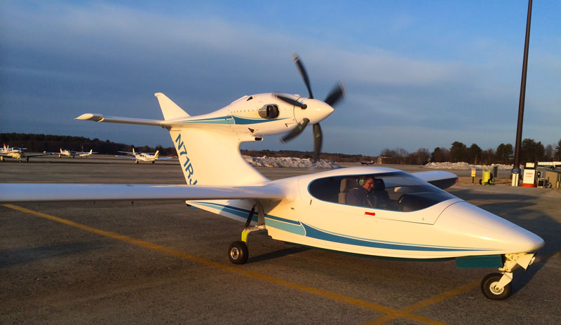 Super Seawind aircraft on runway