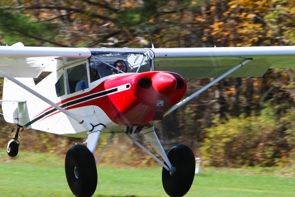 Bearhawk airplane flying